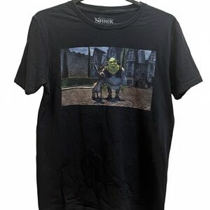 Dreamworks Black Shrek Graphic Tee
